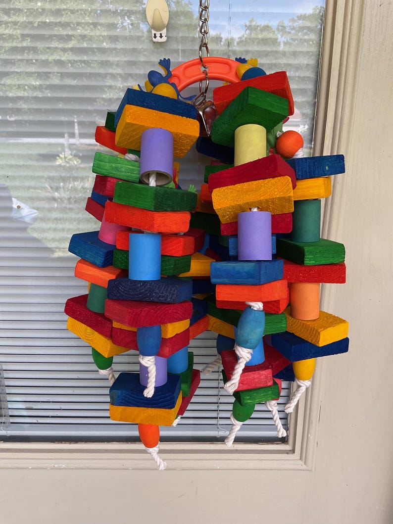 PARROT HORSESHOE TOY