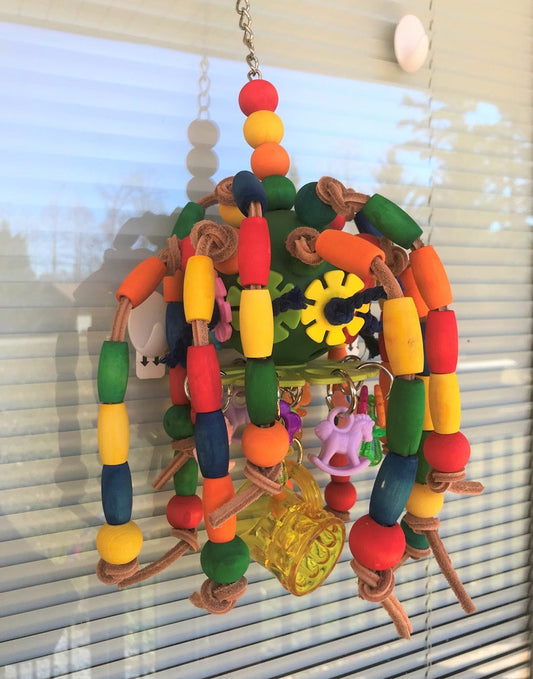 PARROT OCTOPUS TOY, Bird toy