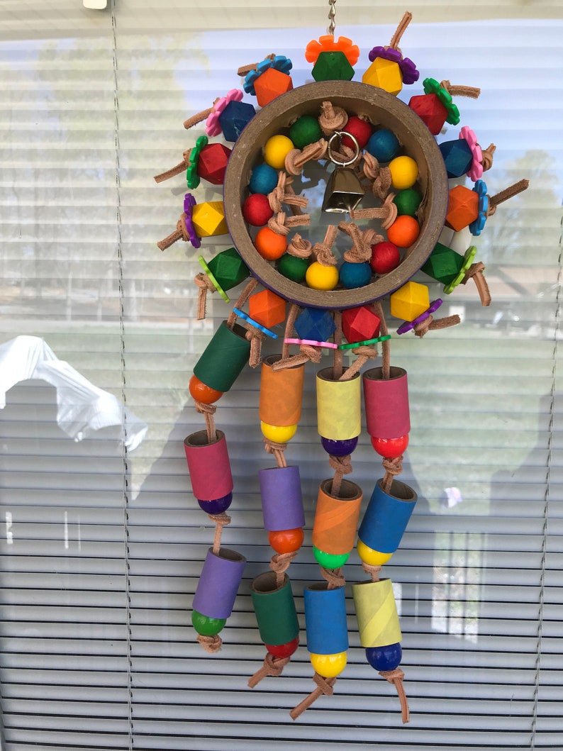 BAGEL SUNBURST BIRD Toy, Med To Large Birds