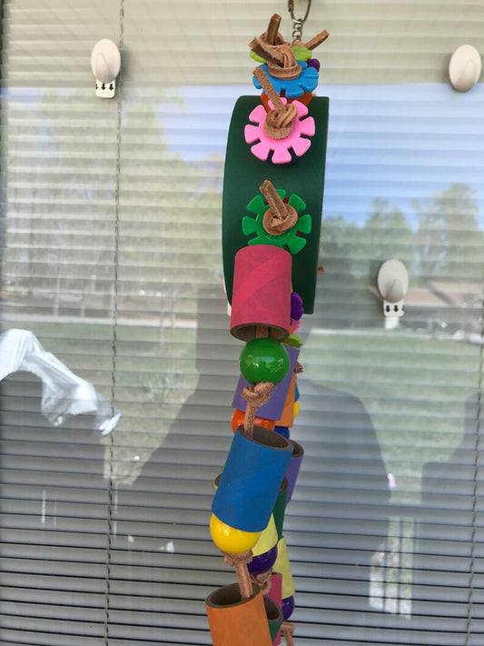 BAGEL SUNBURST BIRD Toy, Med To Large Birds