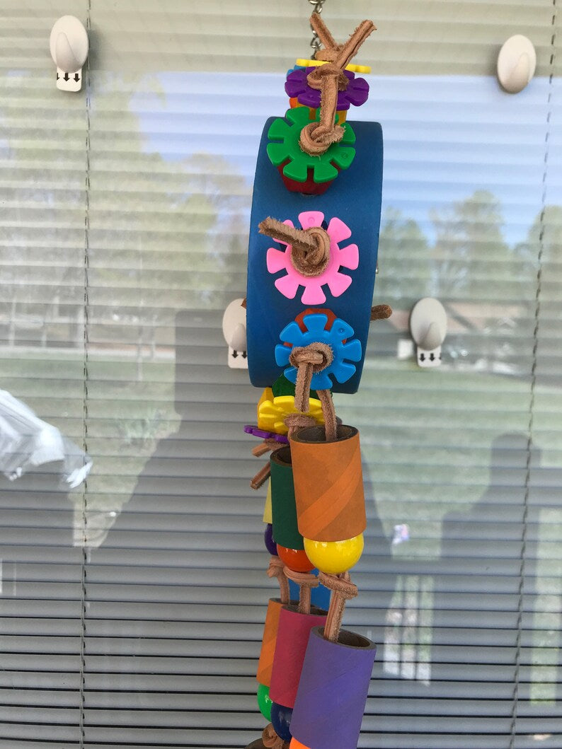 BAGEL SUNBURST BIRD Toy, Med To Large Birds