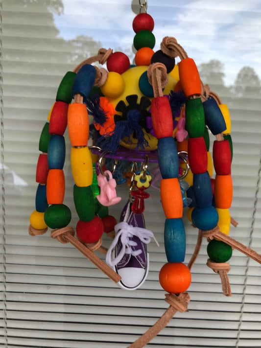 PARROT OCTOPUS TOY, Bird toy