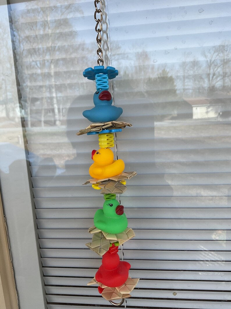 SET (4) SMALL BIRD Toys