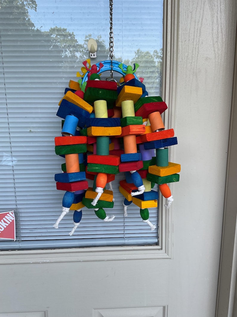 PARROT HORSESHOE TOY