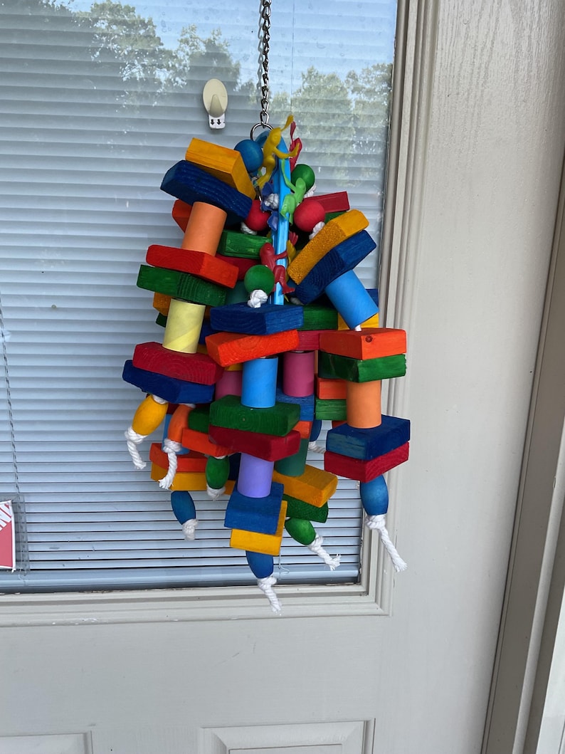 PARROT HORSESHOE TOY