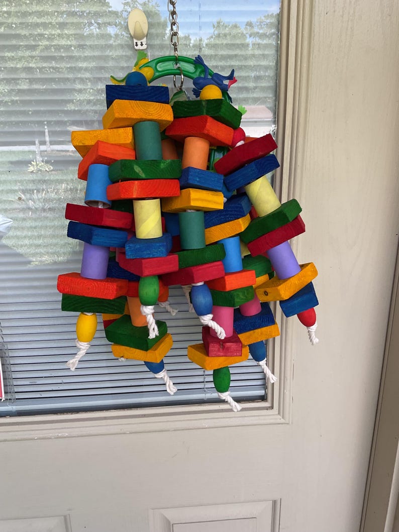 PARROT HORSESHOE TOY